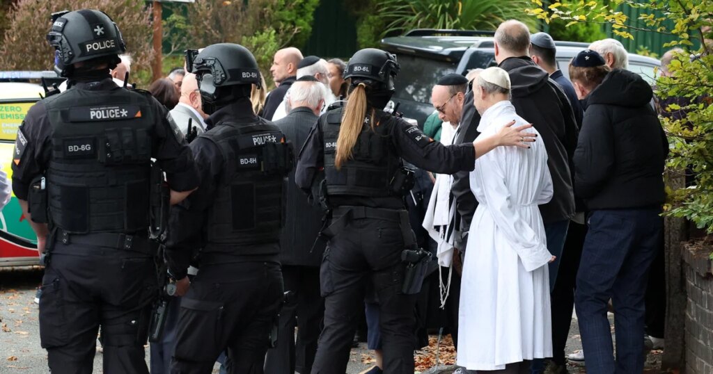 Two Dead in Manchester Terror Attack Near Synagogue During Yom Kippur; Attacker Also Deceased