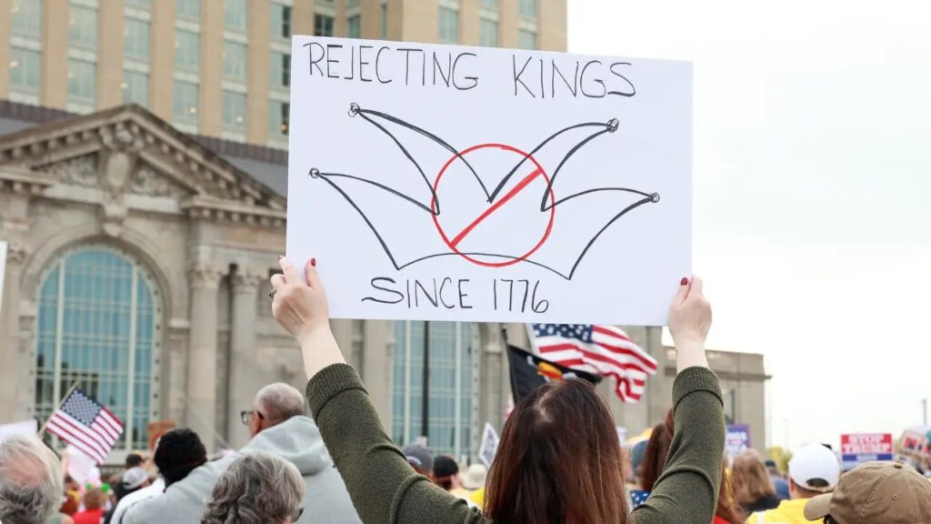 Trump Rejects 'King' Title as Nationwide Protests Demand Democracy
