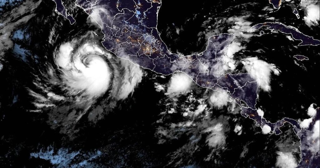 Hurricane Priscilla Strengthens Over Pacific, Forecast Path Revealed