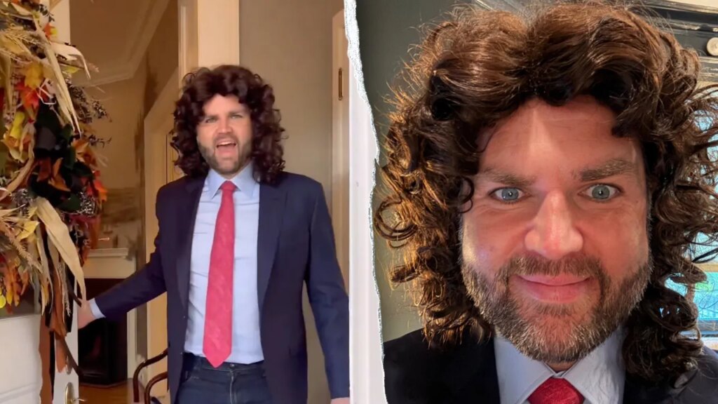 JD Vance Capitalizes on Internet Meme for Viral Halloween Success with Wig Video