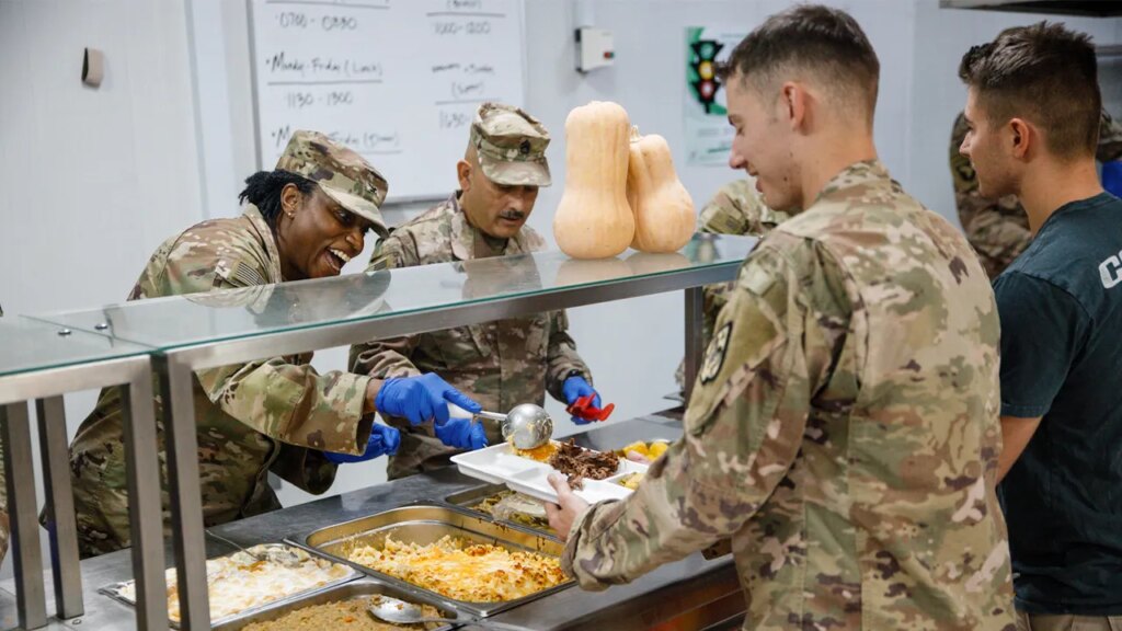 Military Secures Over 380,000 Pounds of Thanksgiving Food for Global Troops Military Secures Over 380,000 Pounds of Thanksgiving Food for Global Troops