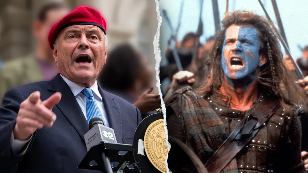 Curtis Sliwa Draws Parallels to Braveheart in NYC Mayor Campaign