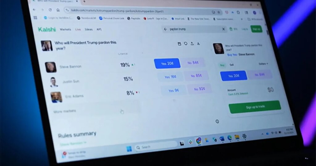Online Prediction Markets Allow Users to Place Bets on Outcomes Online Prediction Markets Allow Users to Place Bets on Outcomes