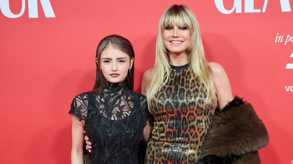 Heidi Klum and Daughter Leni Dazzle at Women of the Year Awards