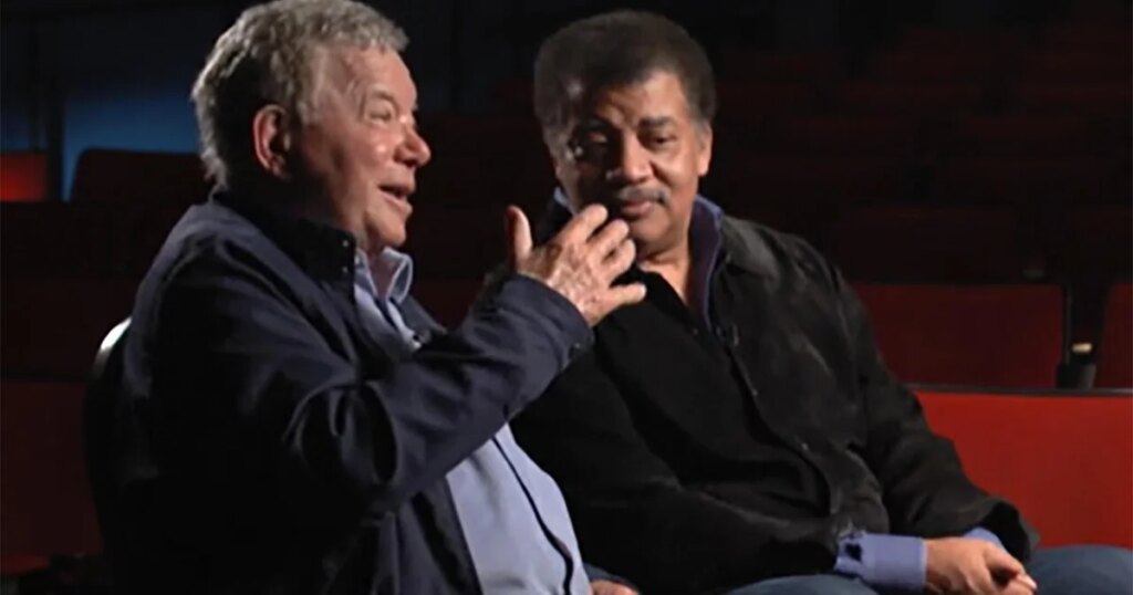 William Shatner and Neil deGrasse Tyson Discuss Science and Stardom William Shatner and Neil deGrasse Tyson Discuss Science and Stardom