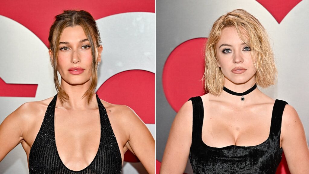 Sydney Sweeney and Hailey Bieber Dazzle in Vintage Fashion at Men of the Year Event