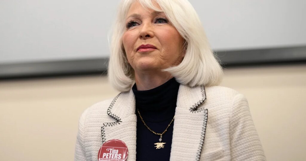 Trump Pardons Former Colorado Election Official Tina Peters Despite State Charges Trump Pardons Former Colorado Election Official Tina Peters Despite State Charges