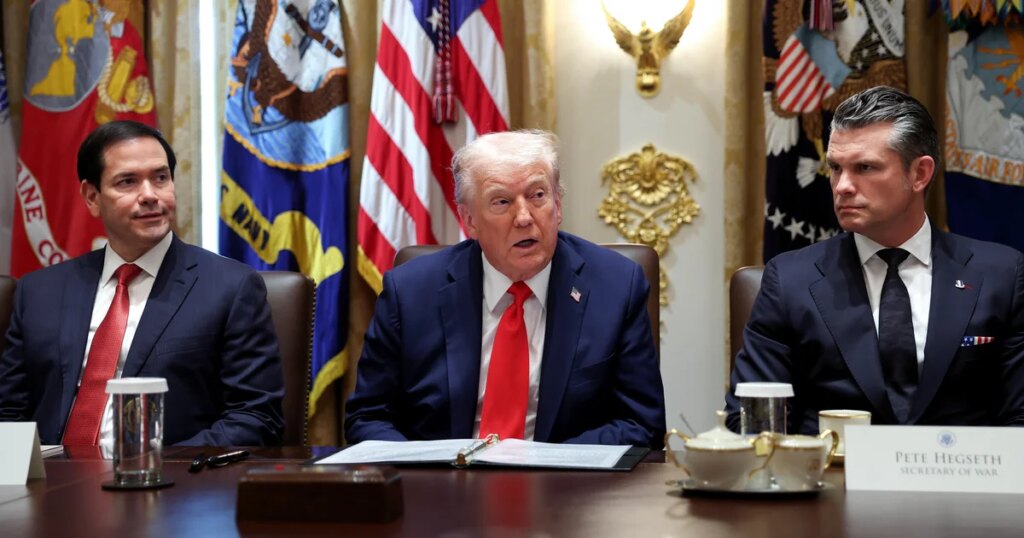 Trump Scheduled Meeting with Key Advisors to Discuss Venezuela Situation