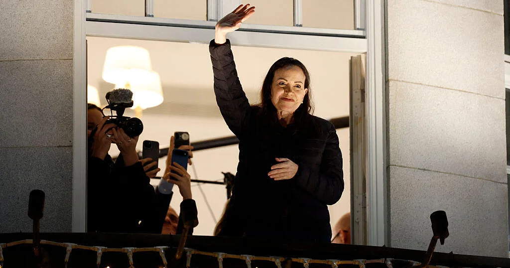 Nobel Laureate María Corina Machado Appears in Norway Nobel Laureate María Corina Machado Appears in Norway