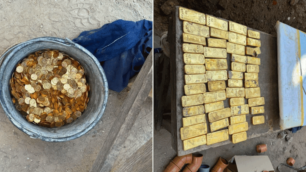 Construction Workers Discover $10 Million in Gold During Sewer Project