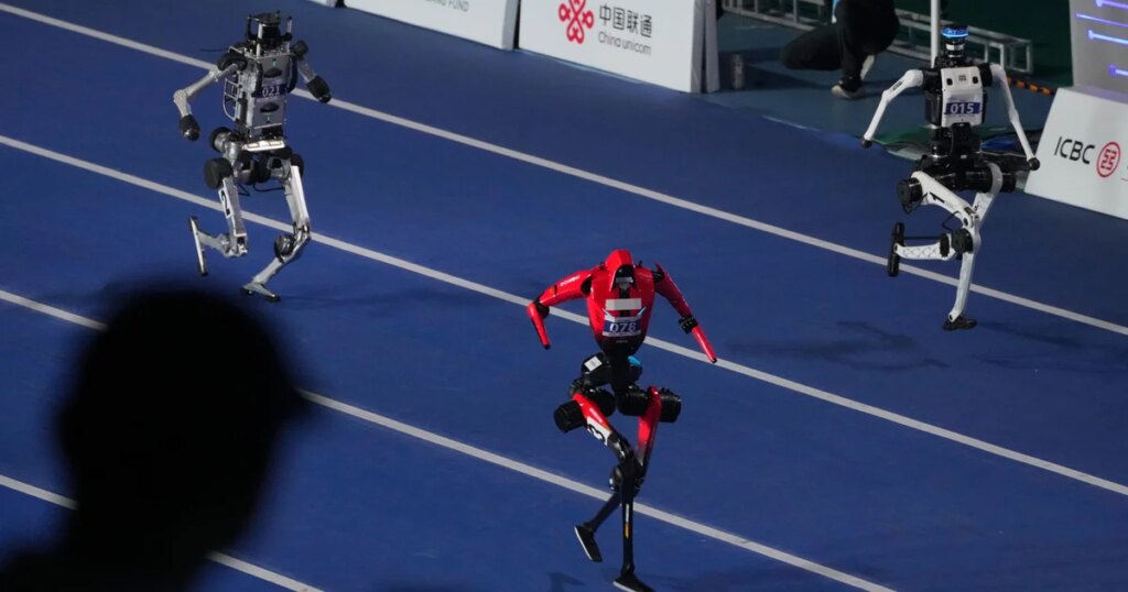 Chinese Robot Sets New 100-Meter Sprint Record, Surpassing Usain Bolt Chinese Robot Sets New 100-Meter Sprint Record, Surpassing Usain Bolt