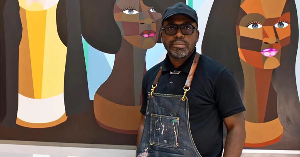 Artist Derrick Adams Celebrates Black Joy Through Vibrant Artistry Artist Derrick Adams Celebrates Black Joy Through Vibrant Artistry
