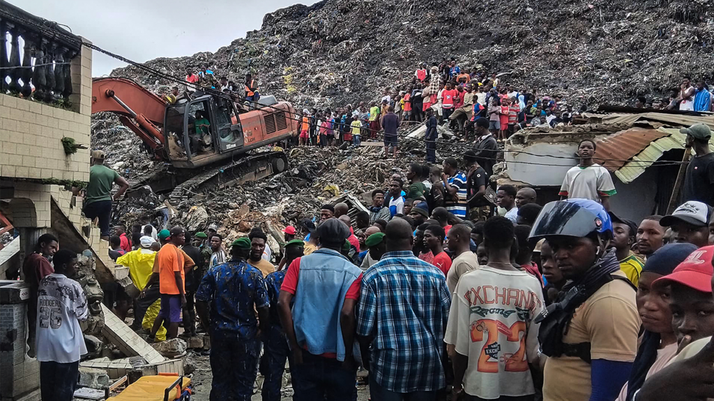 Landfill Collapse in Guinea Claims at Least 30 Lives Following Heavy Rain