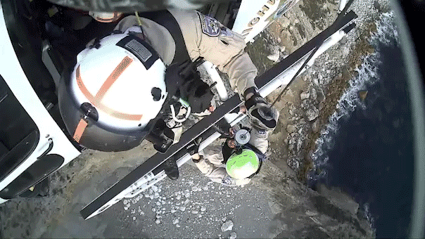 Two Climbers Rescued From 600-Foot Big Sur Cliff in Technical Helicopter Hoist Two Climbers Rescued From 600-Foot Big Sur Cliff in Technical Helicopter Hoist