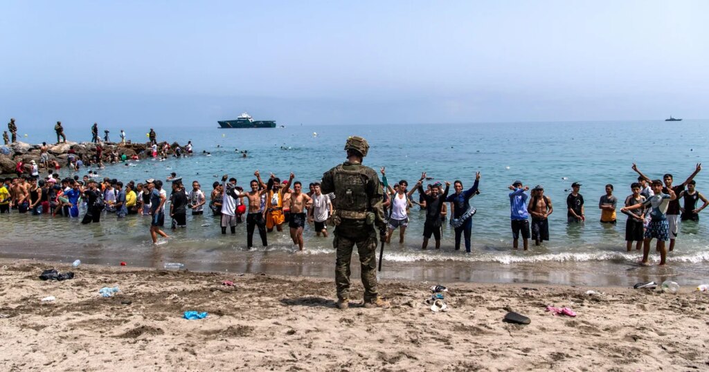 Spain's Leader Blames Russia and Israel for Disinformation in Ceuta Migrant Crisis