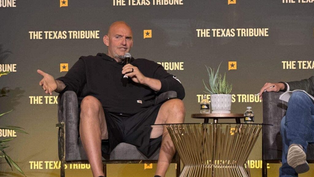 Fetterman Misidentifies as ‘Lifelong Republican’ During Event Fetterman Misidentifies as 'Lifelong Republican' During Event