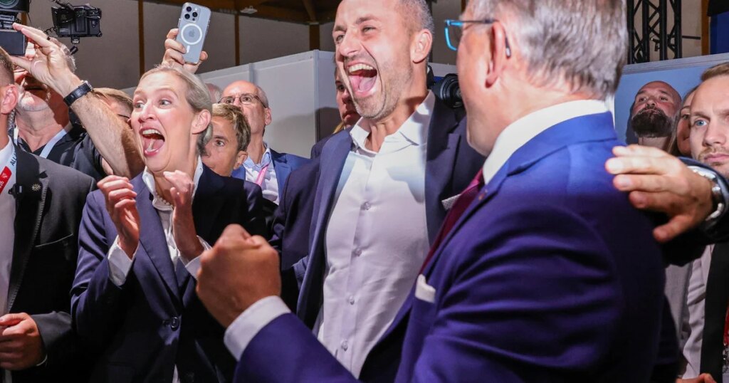 AfD Secures Major Gains in German Regional Election, Fails to Become First Far-Right Party to Lead a State Since WWII