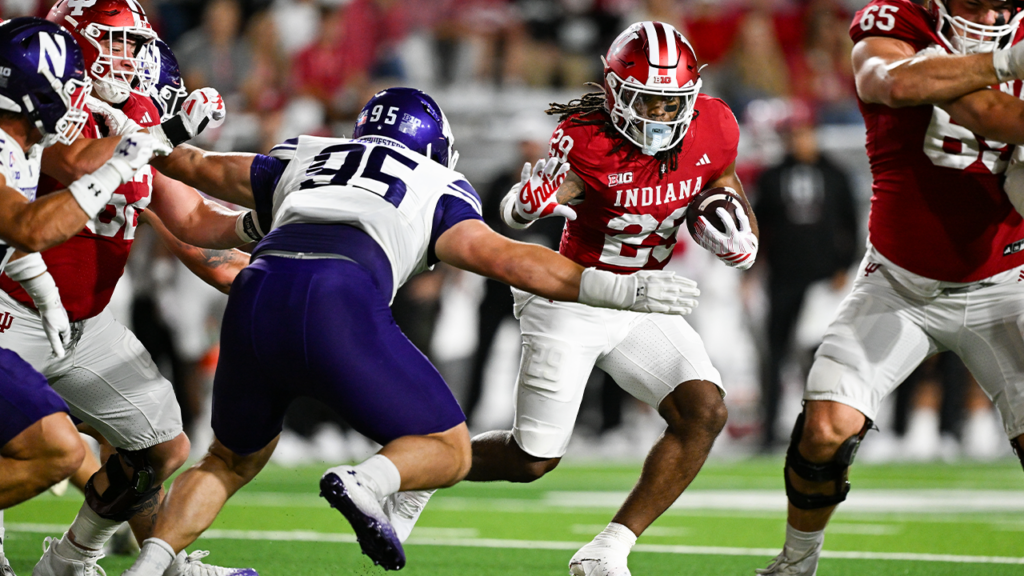 Defending Champion Hoosiers Edge Northwestern in Big Ten Opener Defending Champion Hoosiers Edge Northwestern in Big Ten Opener