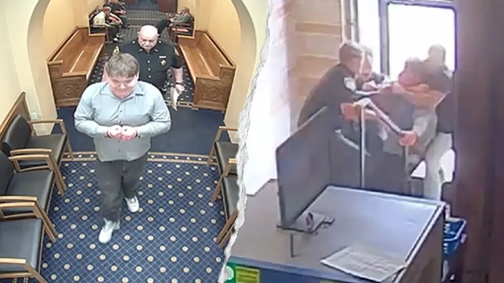 Ohio Man Escapes Handcuffs, Attacks Two Deputies at Courthouse