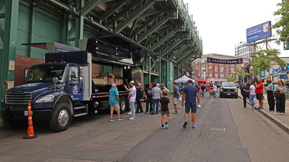 Steel Across America Tour Brings 9/11 World Trade Center Beam to Fenway Park Steel Across America Tour Brings 9/11 World Trade Center Beam to Fenway Park
