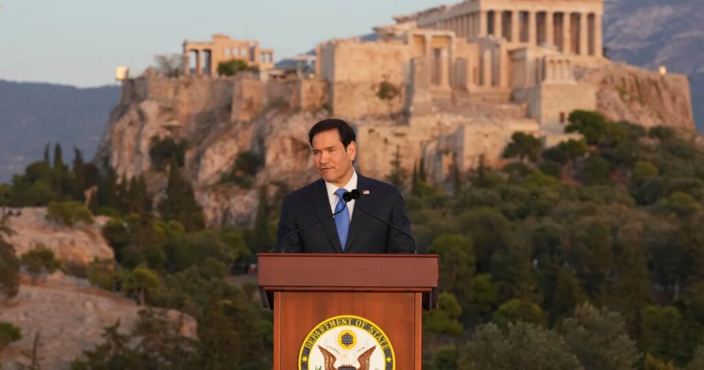 Rubio Advocates for Strong National Power in Acropolis Speech Rubio Advocates for Strong National Power in Acropolis Speech
