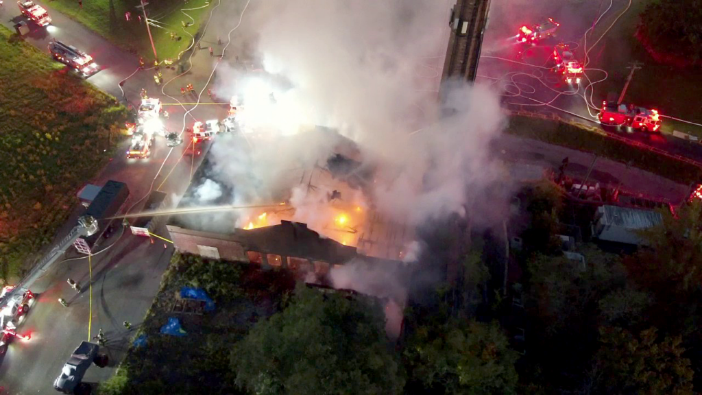 Firefighters Save Iconic Church from Wind-Driven Blaze in NYC