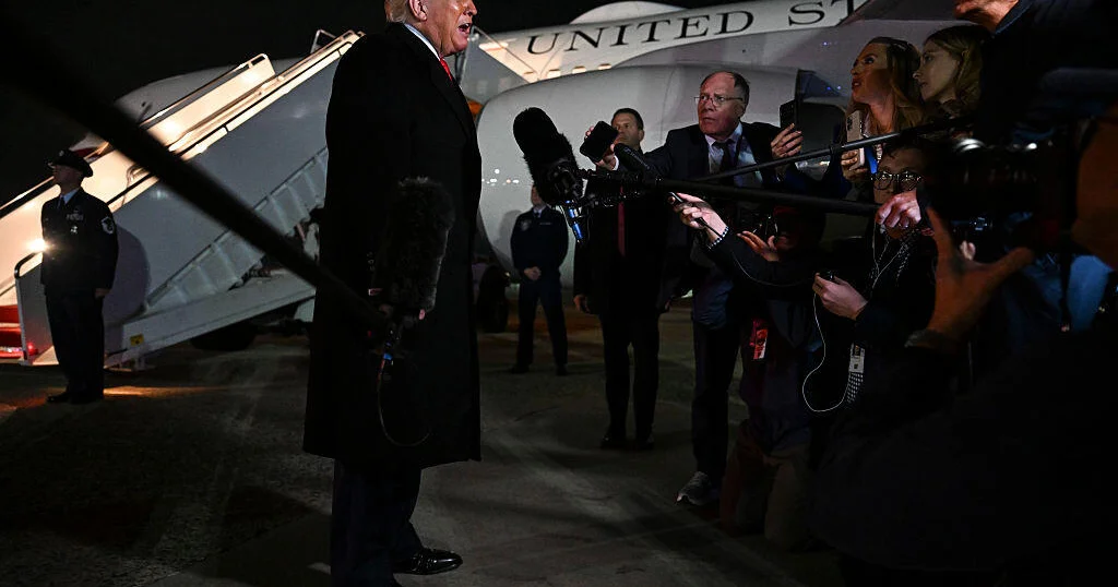 Justice Department Probes TV Networks for Halting Press Pool Following Trump Media Ban Justice Department Probes TV Networks for Halting Press Pool Following Trump Media Ban