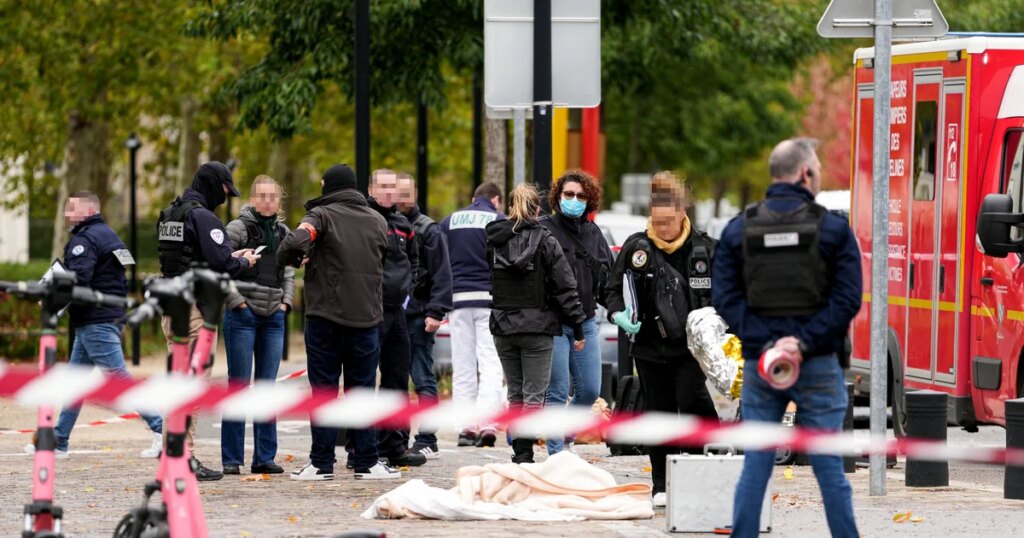 Gunman Attacks in Paris Suburb, Leaving One Dead and Multiple Injured in Suspected Terrorist Act Gunman Attacks in Paris Suburb, Leaving One Dead and Multiple Injured in Suspected Terrorist Act