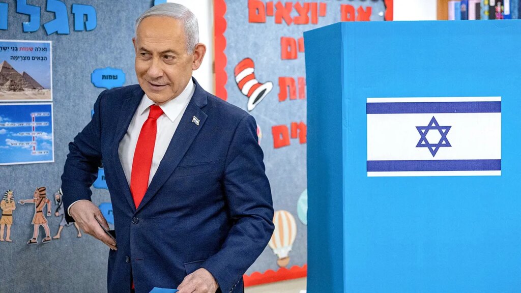 Record Turnout in Israel Election as Netanyahu Confronts Referendum Record Turnout in Israel Election as Netanyahu Confronts Referendum