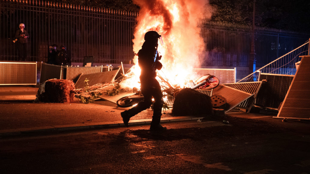 Protests Over Living Costs and School Conditions in France Erupt into Riots