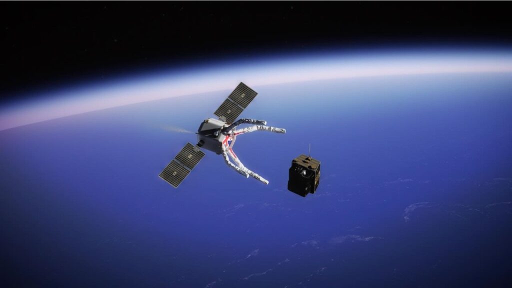 UK’s $81M Robotic Spacecraft to Capture Space Debris with Claws UK's $81M Robotic Spacecraft to Capture Space Debris with Claws