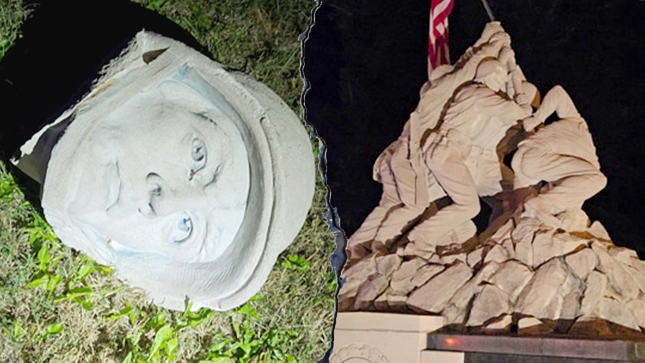 Virginia Man Accused of Damaging Iwo Jima Statue Near Quantico Virginia Man Accused of Damaging Iwo Jima Statue Near Quantico