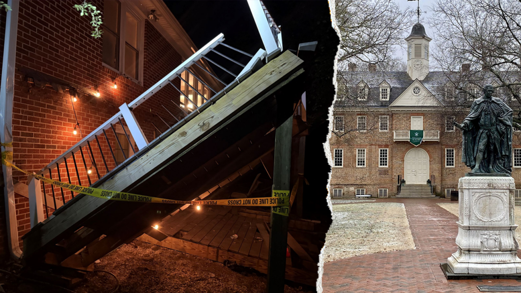 Deck Collapse at College Homecoming Party Injures 28 Deck Collapse at College Homecoming Party Injures 28